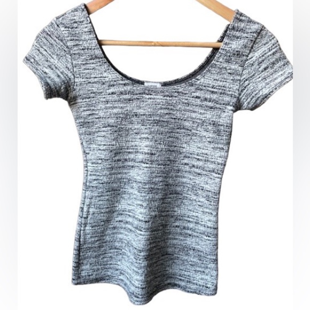 XS/TP Black & White Ballerina T-Shirt from Garage
